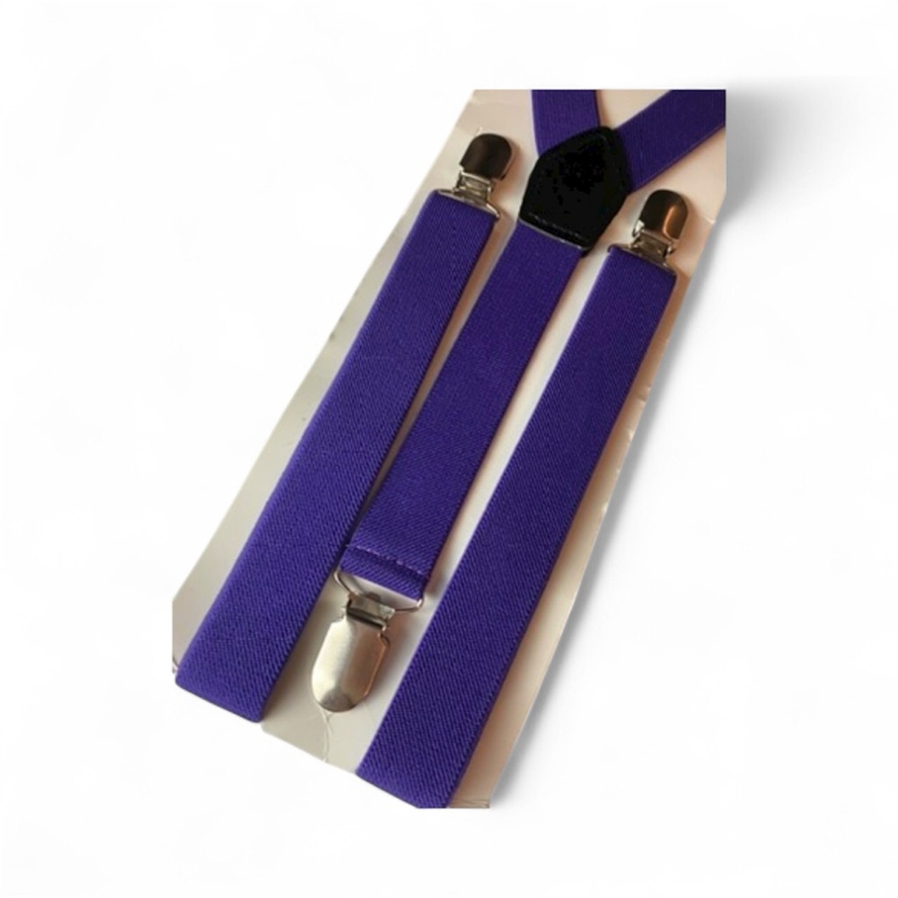 Purple Suspenders